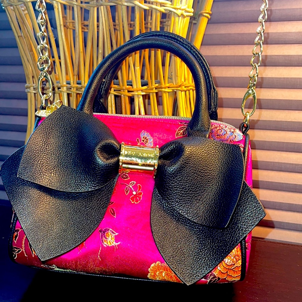 Betsy Johnson hand bag or over the shoulder